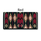1466-2 Flying Eagle 38x34 New Zealand Wool Saddle Blanket CHOCOLATE