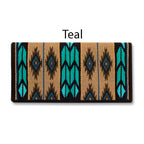 1466-2 Flying Eagle 38x34 New Zealand Wool Saddle Blanket CHOCOLATE