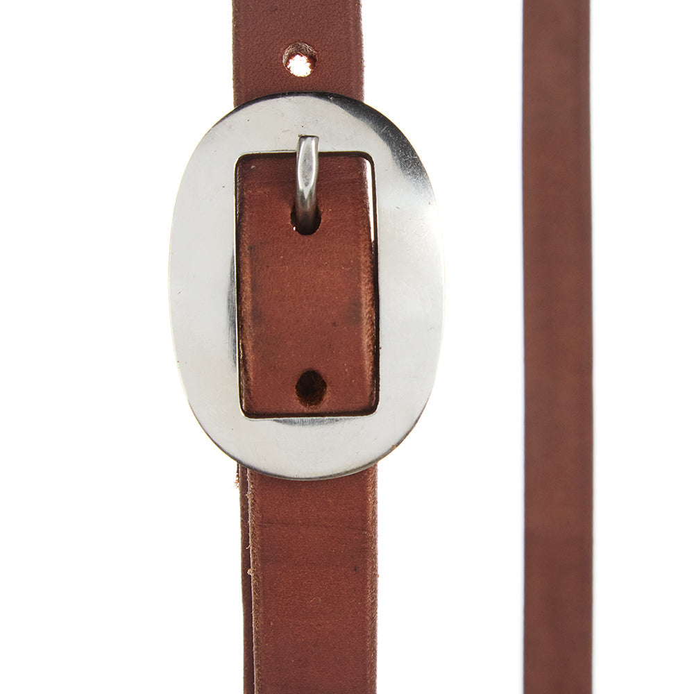 WD-SLEHO Heavy Oil Harness Leather 3/4" Slit Ear Headstall