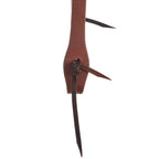 WD-SLEHO Heavy Oil Harness Leather 3/4" Slit Ear Headstall