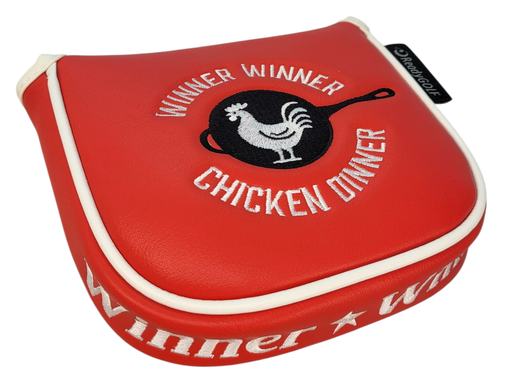Ai-ONE Square 2 Square Max Center-Shafted Putter Cover by ReadyGOLF - Winner Winner Chicken Dinner