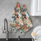 Baha Ranch Colores de Mexico Pictures of the Southwest Set of 2 Dish Towels Made in America