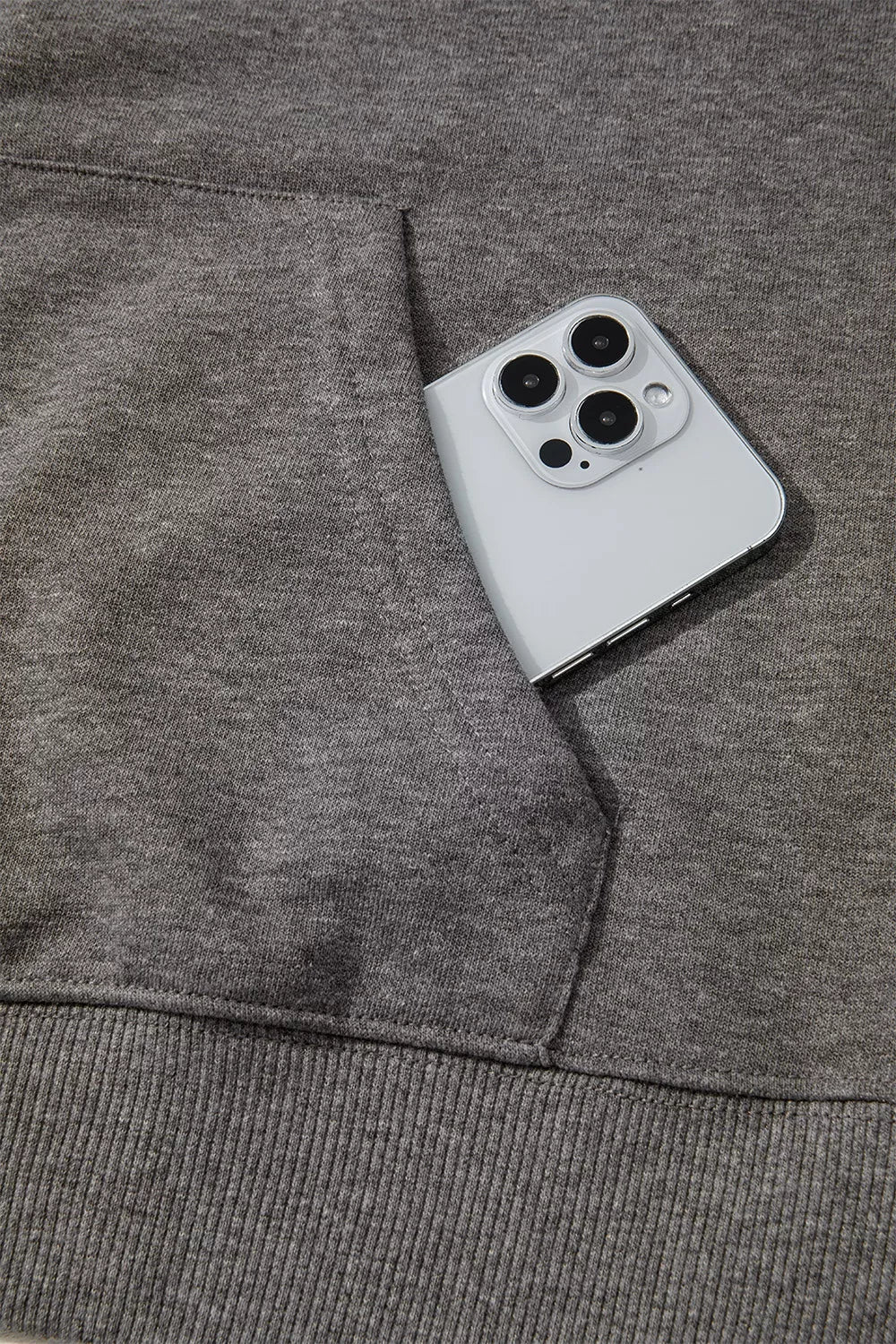 Halloween Ghost Print Mineral Wash Oversize Hoodie