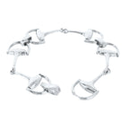 Equestrian Stirrup Bracelet