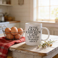 Funny Chicken Mug - Ceramic Coffee Cup | Dishwasher Safe, Microwave Safe Gift