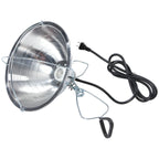 Clamp-On Brooder Heat Lamp for Chicks & Poultry - Compatible with 250W Red & Clear Heat Bulbs