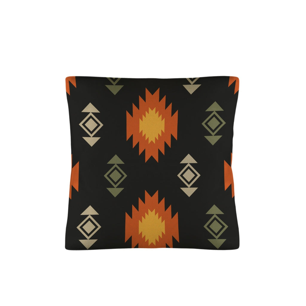 Baha Ranch Black Aztec Pillow Case Made in America