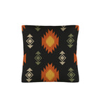 Baha Ranch Black Aztec Pillow Case Made in America