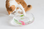 Cat Interactive Electric Fish Toy Water Cat Toy for Indoor Play Swimming Robot Fish Toy for Cat and Dog with LED Light  Pet Toys New Bath Toys Interactive Plastic Fish Toys Electronic Cat Toy Gift to Stimulate Your Pet's Hunter Instincts