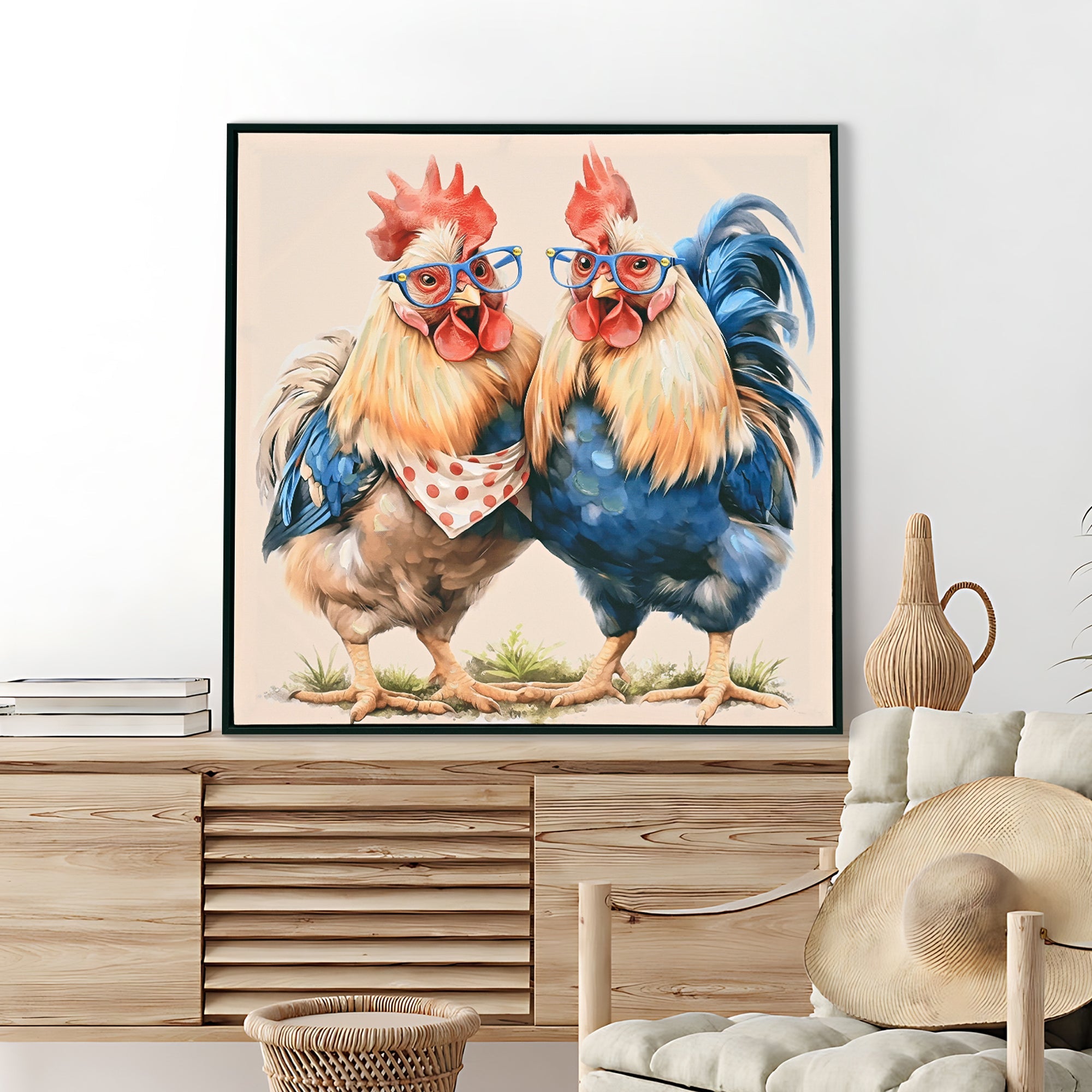 Farmhouse Rooster Wall Art