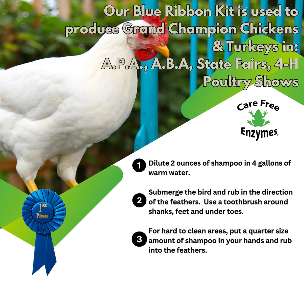 Gentle Poultry Shampoo for Show Chickens, 16 oz