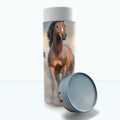 Wild Horses Biodegradable & Eco Friendly Burial or Scattering Urn / Tube for Ashes and Cremation Remains