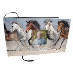Wild Horses Matching Themed 'Celebration of Life' Guest Book for Funeral or Memorial Service