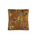 Baha Ranch Vintage Cowgirl Collage Square Pillow Case 18x18 Made in America