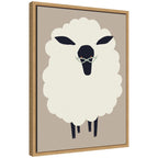 Sylvie Farm Sheep Framed Canvas by Hannah Beisang