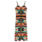 Baha Ranch Santa Fe Western Maxi Sun Dress