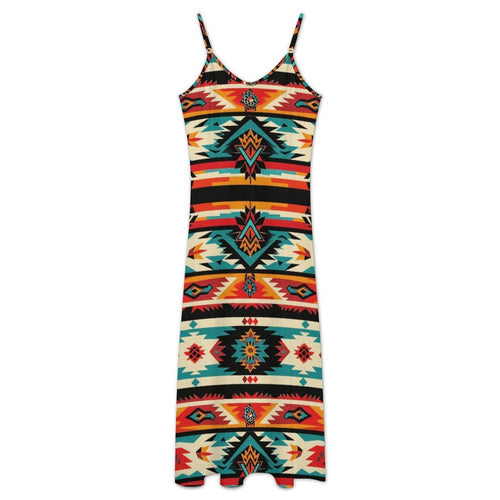 Baha Ranch Santa Fe Western Maxi Sun Dress