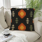 Baha Ranch Black Aztec Pillow Case Made in America