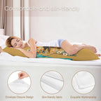 Baha Ranch Floral Longhorn Body Pillow Made in America