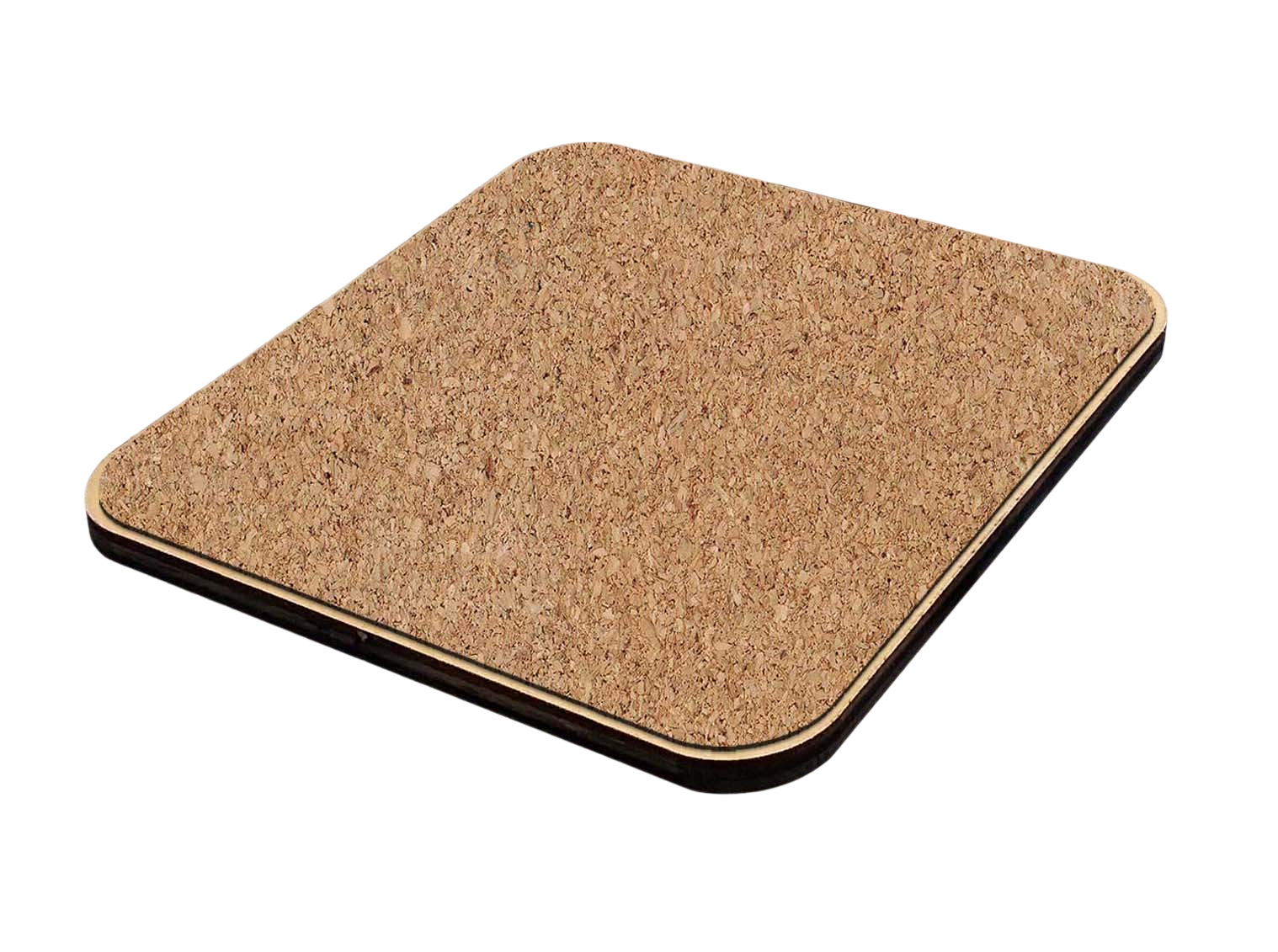 Horses Wooden Cork Coasters Gift Set of 4 by G. Debrekht - Wildlife Decor  - 8199444C-S4