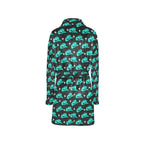 Baha Ranch Turquoise Cowgirl Hat Women's Western Bath Robe