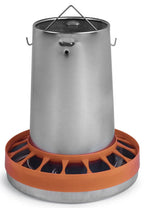 Hanging Galvanized Metal Chicken Feeder & Accessories
