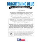 Jeffers Equine BRIGHTENING BLUE Whitening Horse Shampoo