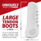 Jeffers Uniquely English Horse Tendon Boots, 2-Pack