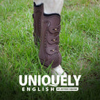 Jeffers Uniquely English Horse Tendon Boots, 2-Pack