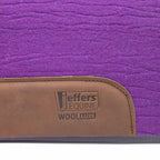 Jeffers WoolLuxe 100% Wool Equine Saddle Pad – Cushioned, Breathable, and Shock-Absorbing