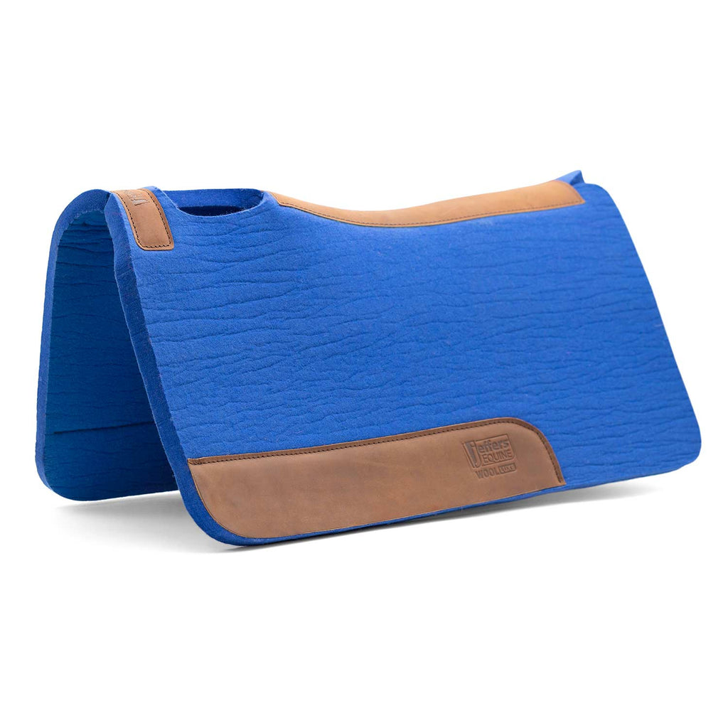 Jeffers WoolLuxe 100% Wool Equine Saddle Pad – Cushioned, Breathable, and Shock-Absorbing