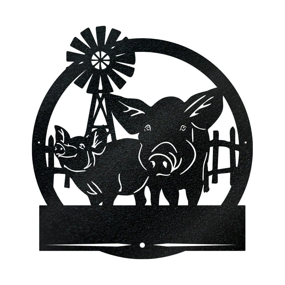 Personalized Pig Farm Monogram