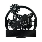 Personalized Pig Farm Monogram