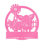 Personalized Pig Farm Monogram