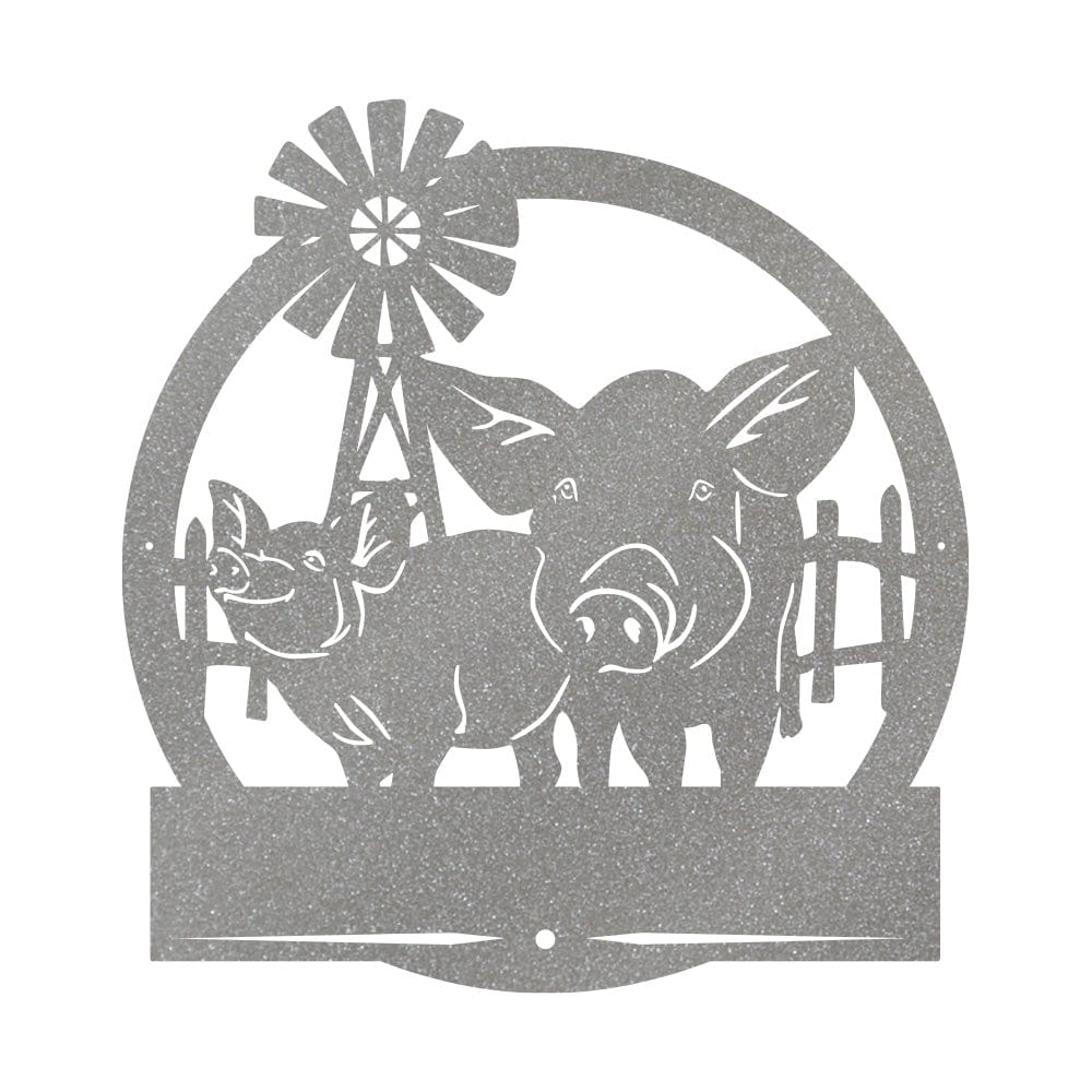 Personalized Pig Farm Monogram