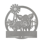 Personalized Pig Farm Monogram