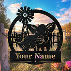 Personalized Pig Farm Monogram