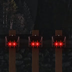 Red LED Light Waterproof Predator Repellent for Gardens