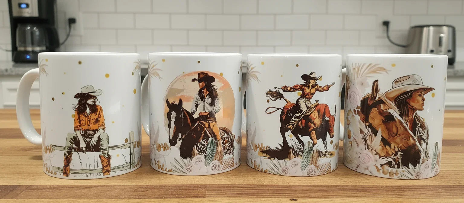 Riders of Reverie – Western Mug Collection