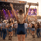 Giddy Up Cowgirl Fringe Vest Shorts Set Outfit