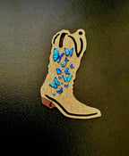 Cowboy Boot Earrings # 1000