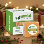 AMVital Turmeric Soap Bar for Face & Body