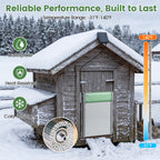 Automatic Chicken Coop Door with Remote Control & Light Sensor