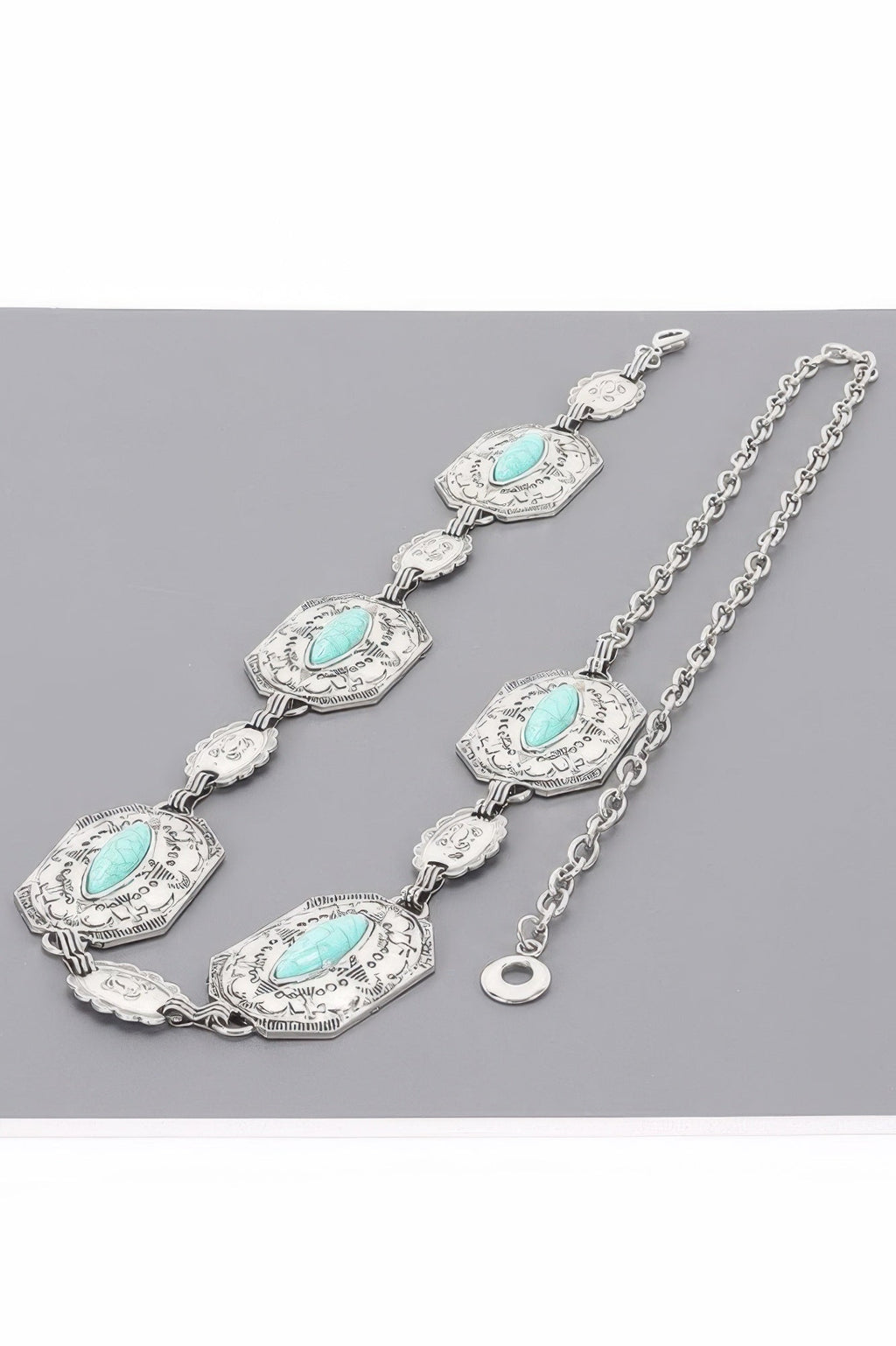 Western Turquoise Chain Belt