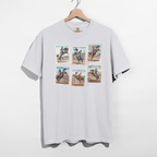 Vintage Rodeo Stamp Graphic Tee – Western Cowboy