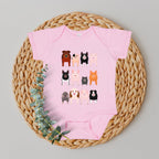 Pig Lovers Farm Animal Illustration Breeds Portraits Collection Comfort Colors Tee